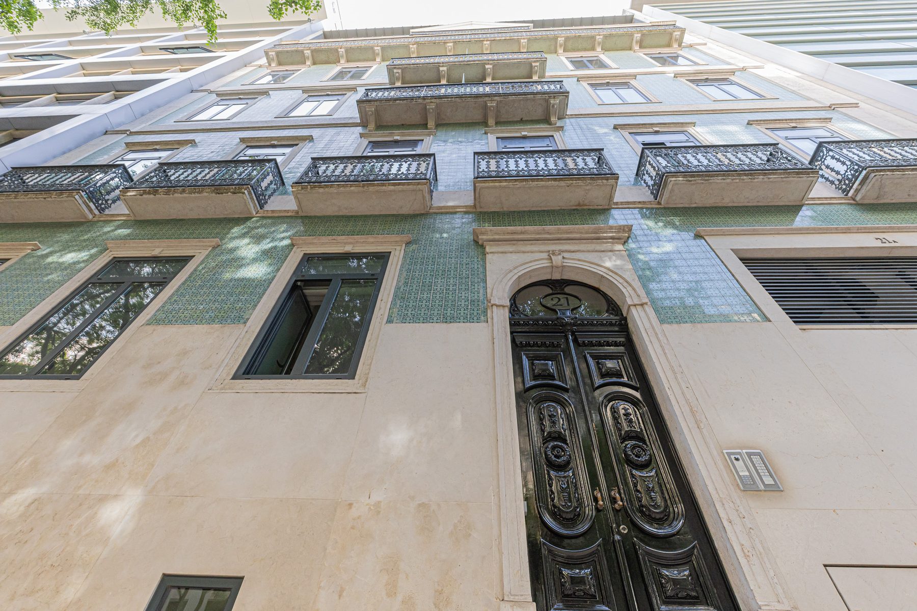 Fachada original do edifício de 1920